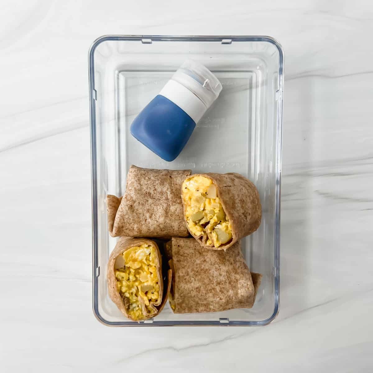 Meal Prep Tex-Mex Breakfast Burritos - Easy Eats Dietitian