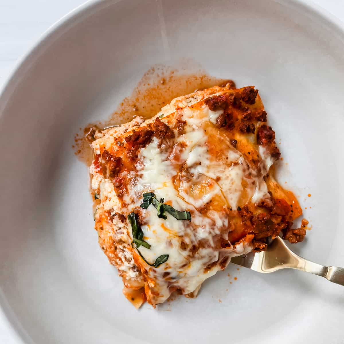 Beef and Zucchini Lasagna with Almond Flour Pasta - Easy Eats Dietitian