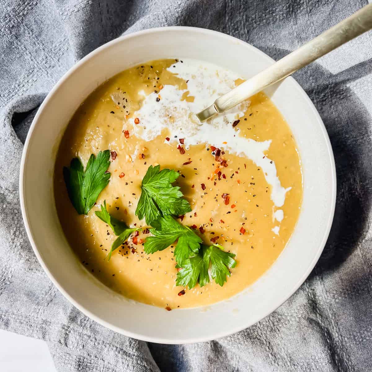 Simple Middle Eastern Lentil Soup (Instant Pot) Easy Eats Dietitian
