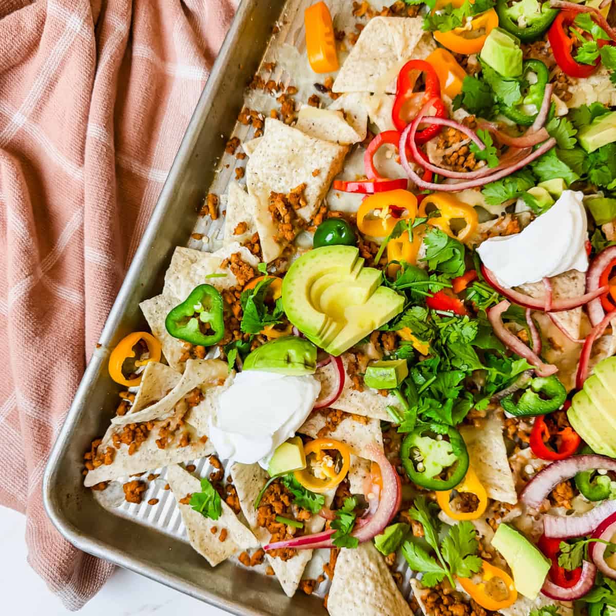 Healthy Nachos (Gluten-Free) - Easy Eats Dietitian